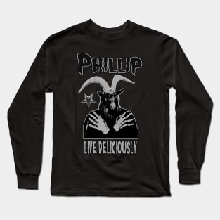 Phillip - Live Deliciously Long Sleeve T-Shirt